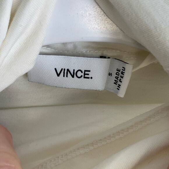 Vince Pima Cotton white turtleneck - Picture 2 of 6
